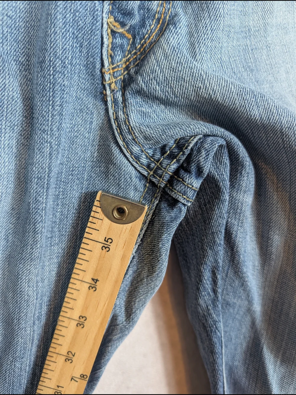 Cinch Carter Relaxed Straight Fit Jeans Men's Size 32x38 Light Wash Western